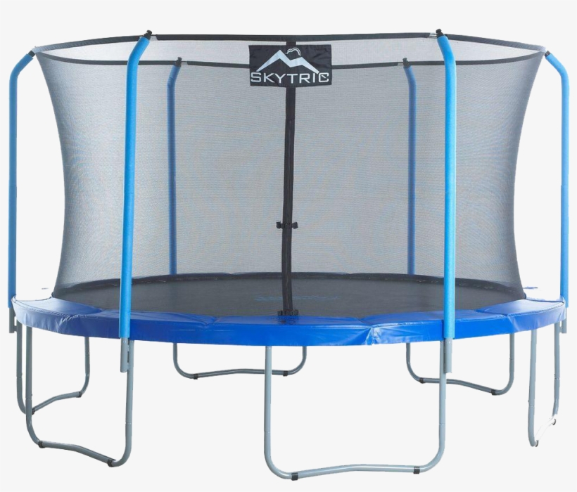 Skytric 13ft Trampoline - Skytric 15 Ft. Trampoline W/ Top Ring Enclosure System, transparent png download