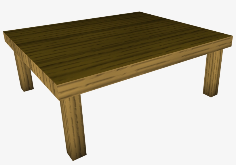 Wooden Table Png Picture - Kitchen Table Png, transparent png download