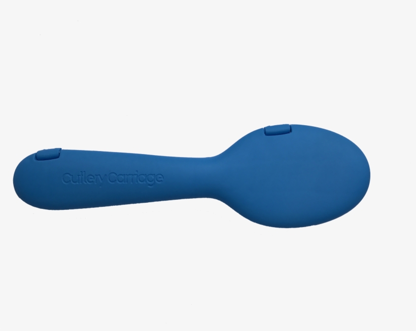 Sky Blue Fork & Spoon - Spoon, transparent png download