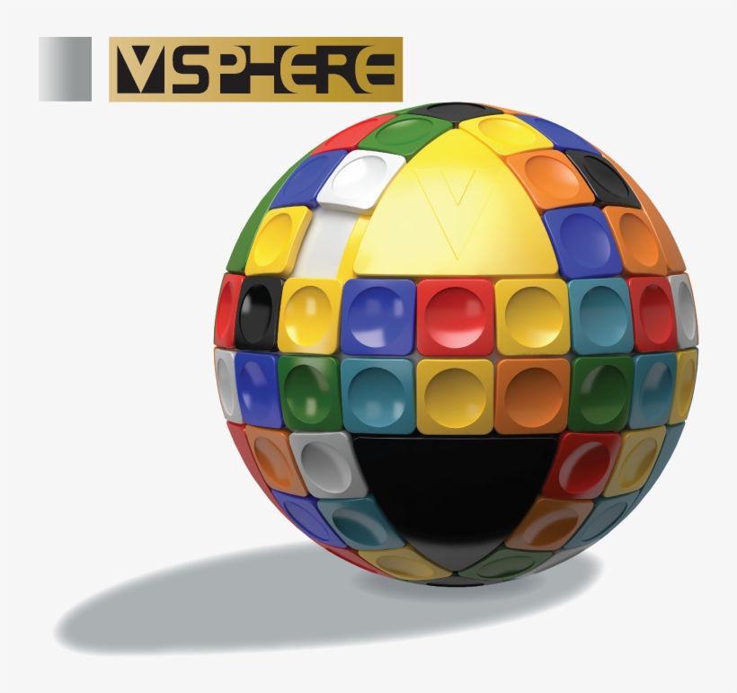 V-sphere™ The Worldwide Patented Sliding Spherical - V-sphere Spherical 3d Sliding Puzzle - Brain Teaser, transparent png download