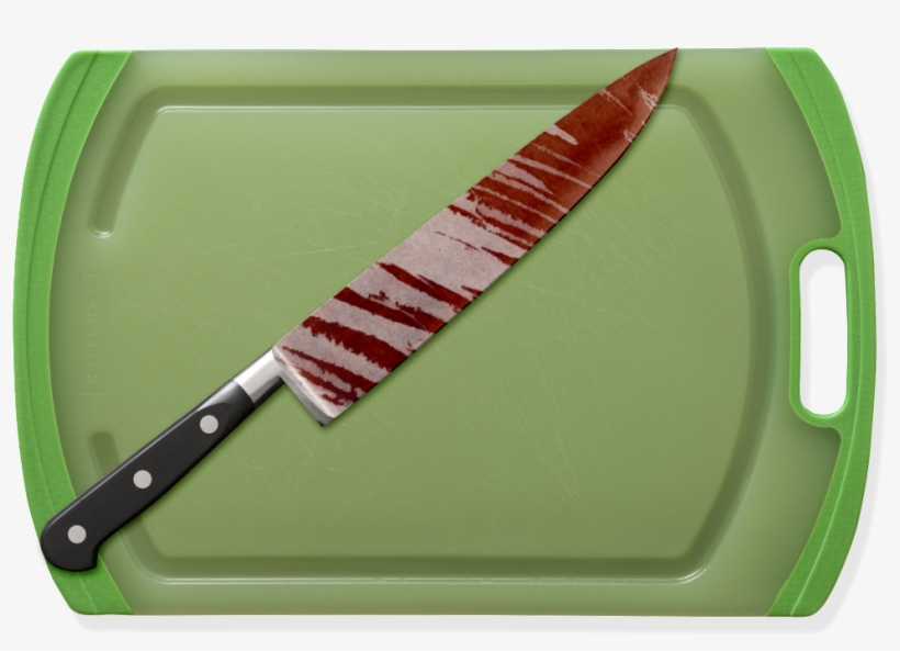 Knife And Chopping Board Kitchen Supplies - Portable Network Graphics, transparent png download