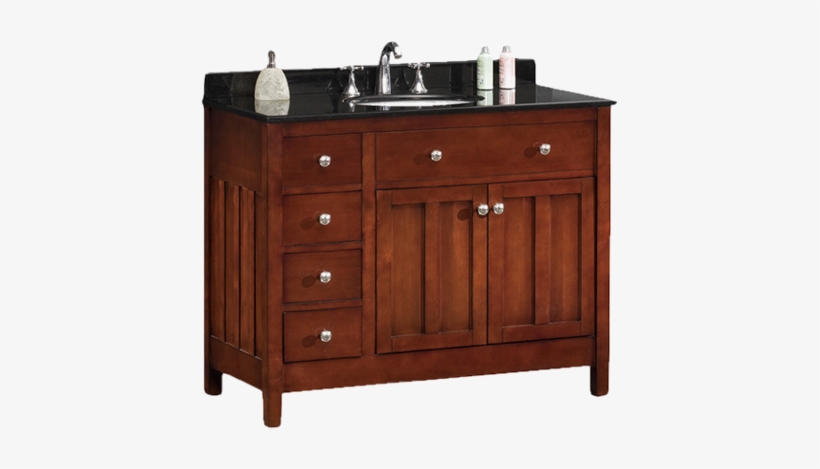 Ove Decors Adam 42 In. W X 21 In. D Vanity In Dark, transparent png download