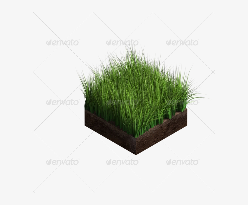 4 Dirt 05 Grass 06 - Ground 3d Png, transparent png download