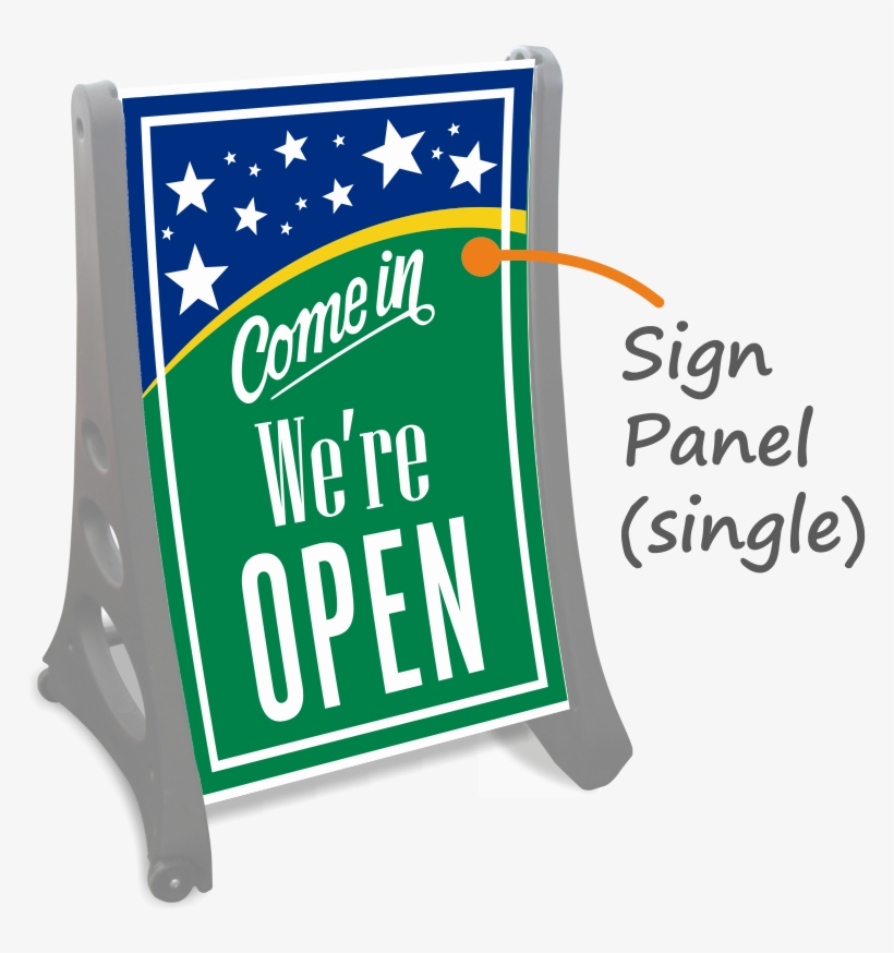 Mgctlbxn$mzp Mgctlbxv$5 - 2 - 5 Mgctlbxl$c - - Dollaritemdirect Sign W/open 20*30cm, Case, transparent png download