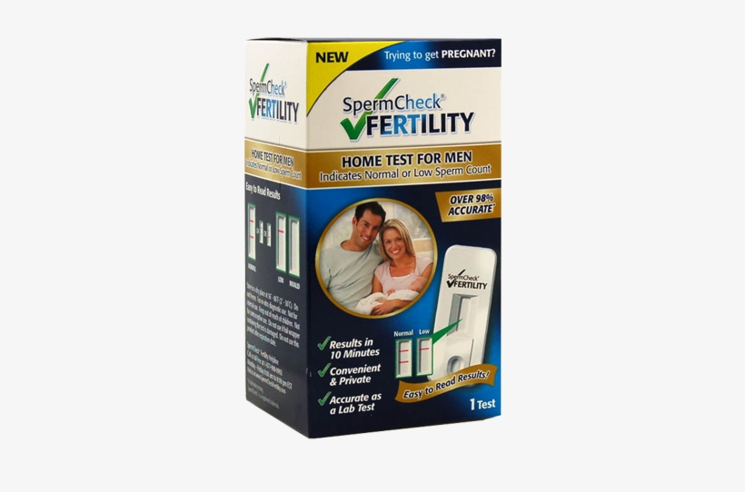 Spermcheck For Fertility - Sperm Count Test Kit In India, transparent png download