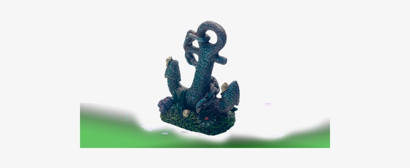 Ornamentos - Ancla Hundida Decoración Acuarios, transparent png download