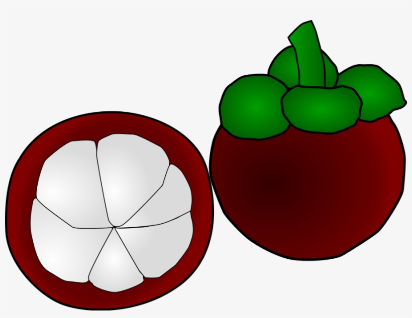 How To Set Use Mangosteen Thai Fruit Clipart, transparent png download