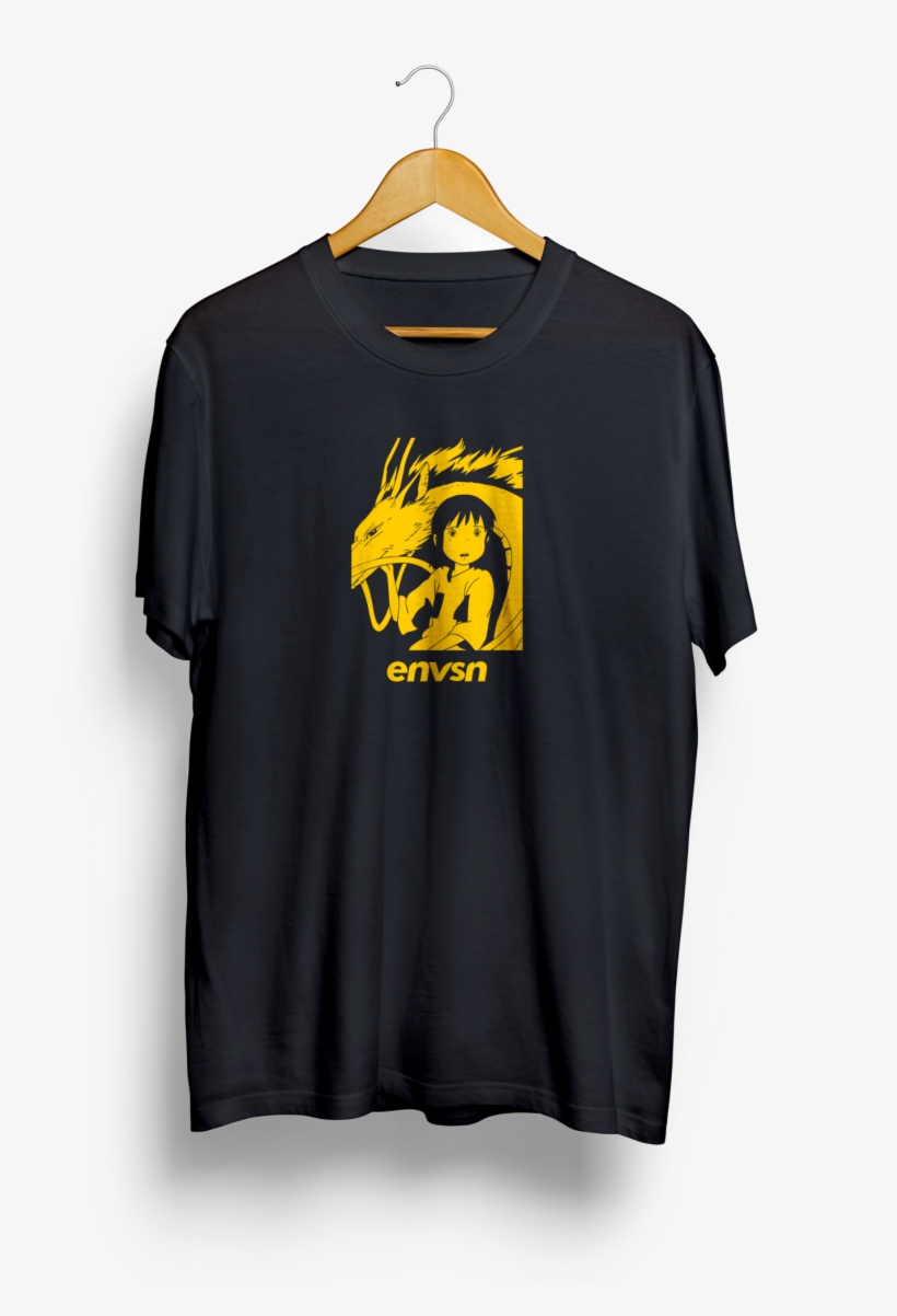 Inverted Spirited Away Yellow - Strength In Number Shirt, transparent png download