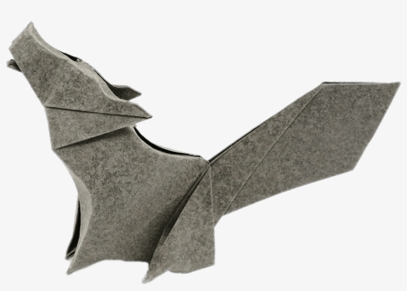 Origami Howling Woolf Png - Jo Nakashima Origami, transparent png download