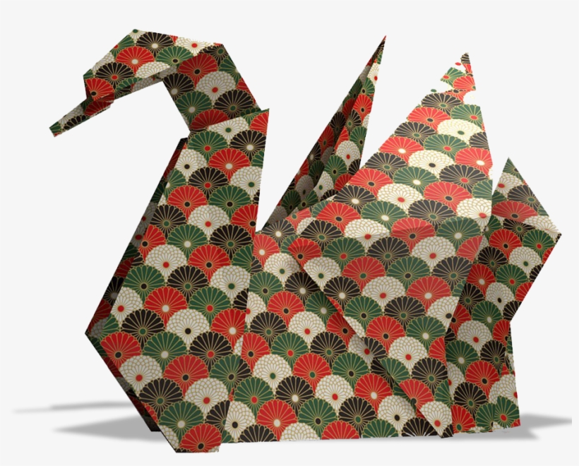 Origami Swan With Transparent Background Free Download - Saraswati Puja Creative Ads, transparent png download