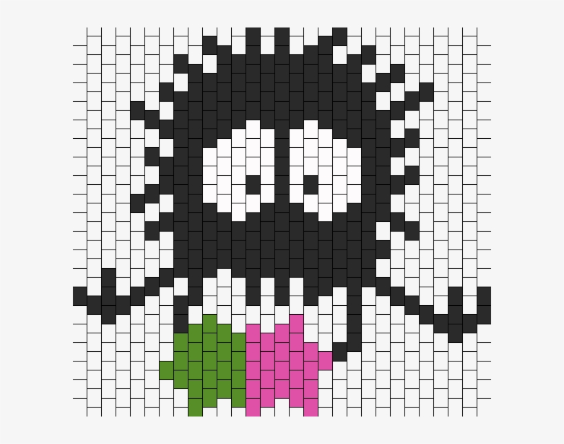 Sitting Soot Sprite From Spirited Away Bead Pattern - Perler Beads Spirited Away, transparent png download