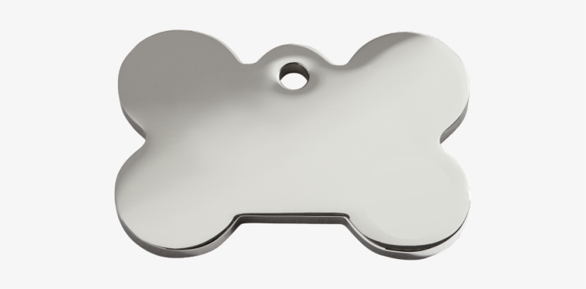 Diamante Medium Bone 38x25mm Dog Tag By Red Dingo - Bone Dog Tag, transparent png download