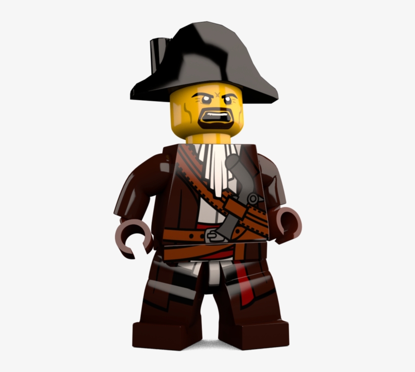 Brick Loot Exclusive James Brickster Pirate Custom - Lego Minifigure, transparent png download