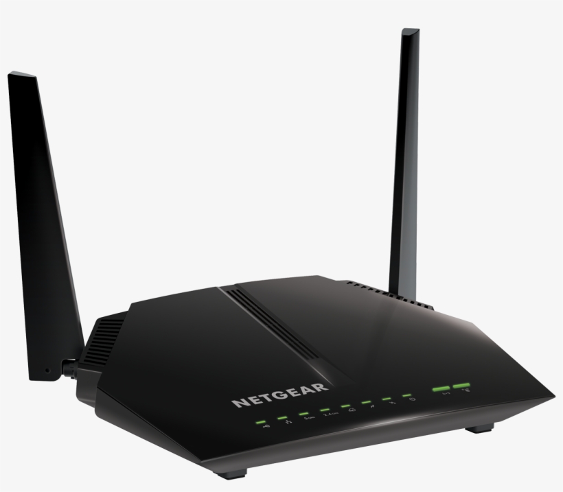 Netgear Ac1200 Wifi Cable Modem Router Combo - C6220 Netgear, transparent png download