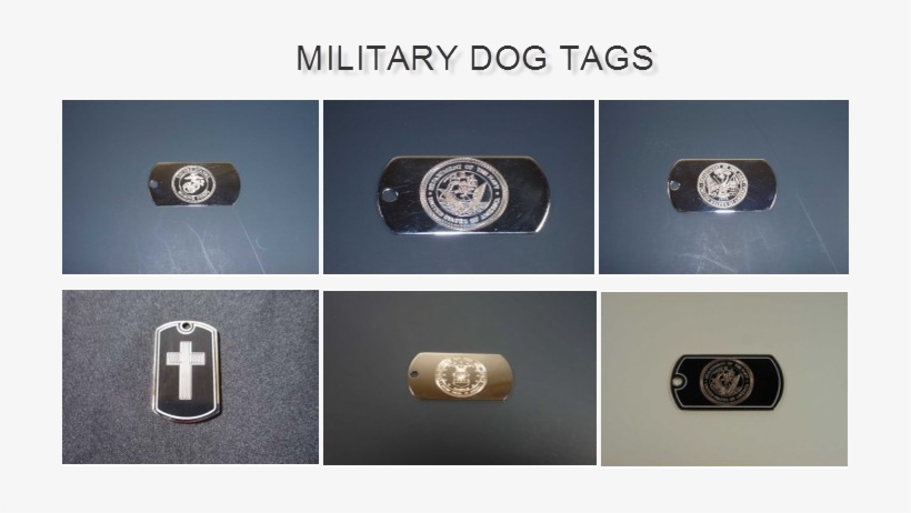 Engraved Dog Tags - Emblem, transparent png download