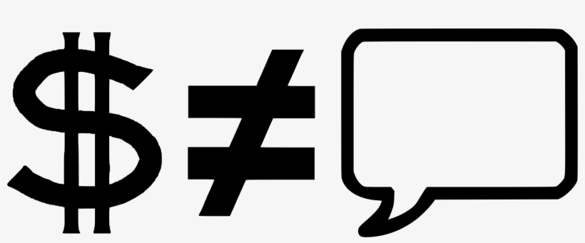 Ongelijkheidsteken Equals Sign Symbol Logo - Dollar Sign Clip Art, transparent png download