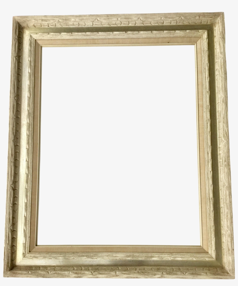 M#century Carved White Wood Frame On Chairish - Wood Frames, transparent png download