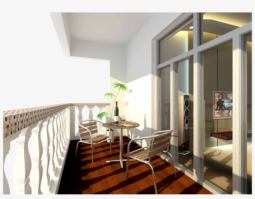 Free Balcony House Painter And, transparent png download