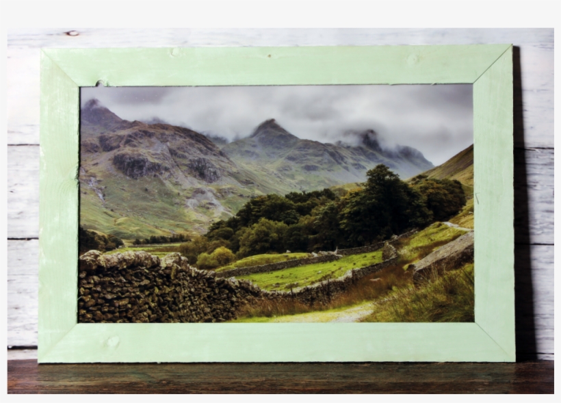 Barn Wood Frames - Polaroid Frame Jpg Landscape, transparent png download