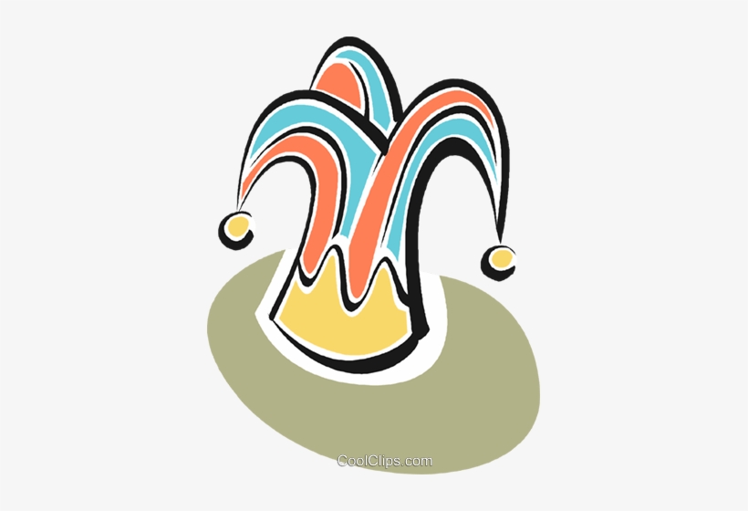 Jesters Hat Royalty Free Vector Clip Art Illustration - Psychiatry, transparent png download