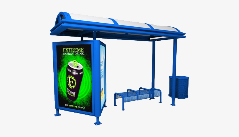 Share This Image - Bus Stop Image Png, transparent png download