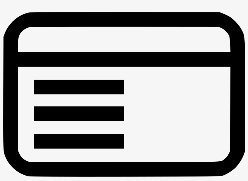 Credit Card Back, transparent png download