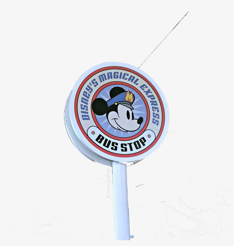 Disney Pop Century Magical Express Bus Stop - Disney's Magical Express, transparent png download