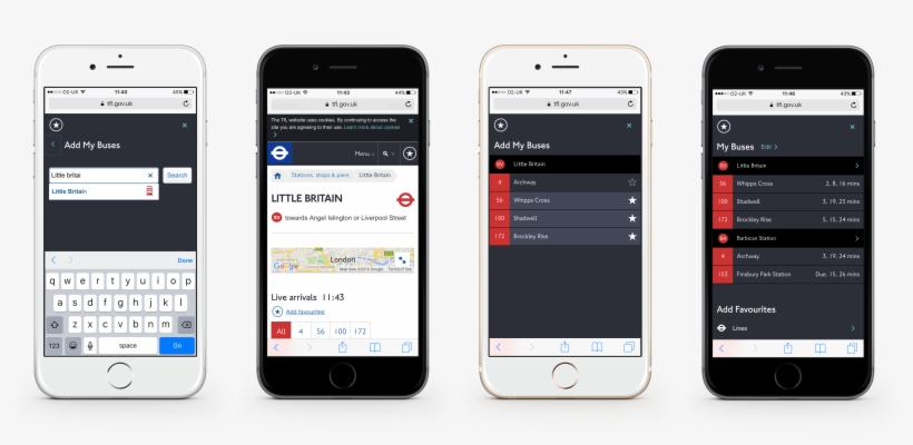 Save Your Favourite Bus Stops In The 4 Steps Shown - Nhl Los Angeles Kings Iphone 6 Plus Dual Hybrid Case, transparent png download