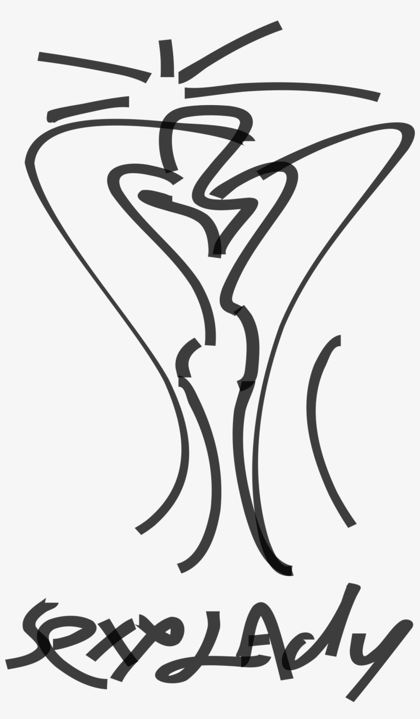 How To Set Use Artistic Lineart Sexy Lady Icon Png, transparent png download