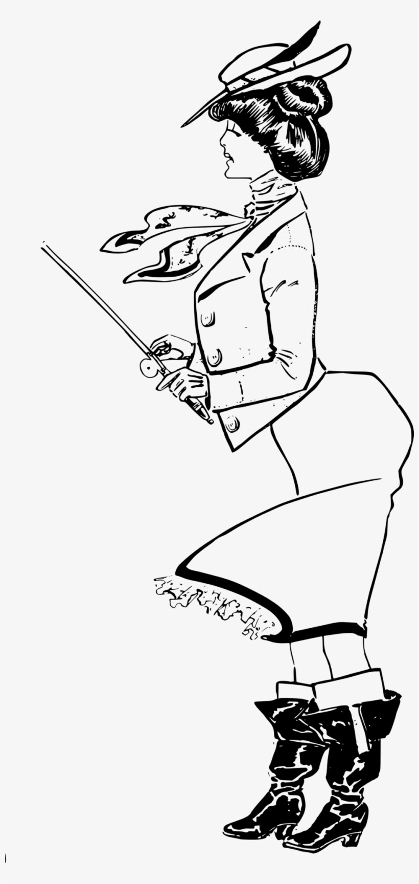 Sexy Lady In - Clip Art, transparent png download