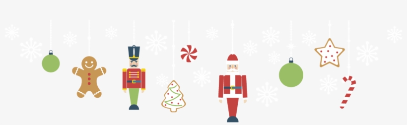 Christmas-boarder - Illustration, transparent png download