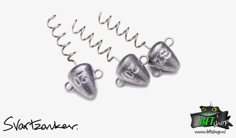 Svartzonker Screw In Head Black Glitter - Screw In Jig Head, transparent png download
