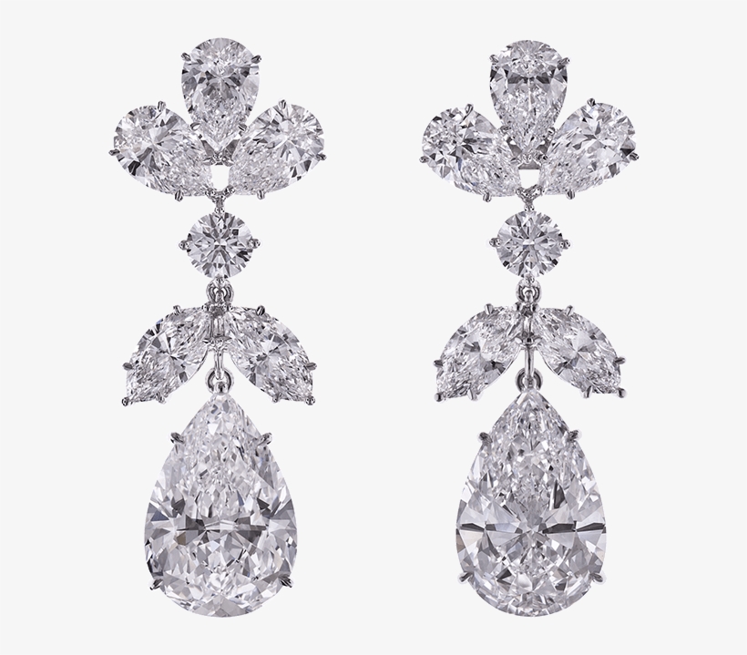 Diamond Jewellery - Earring, transparent png download