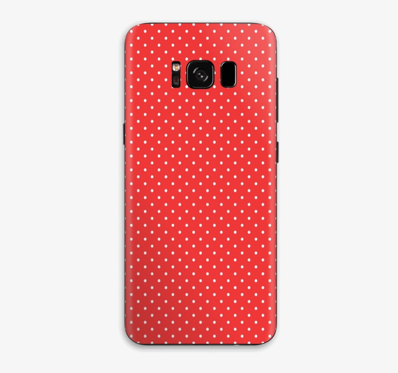 Red And White Dots - Polka Dot, transparent png download