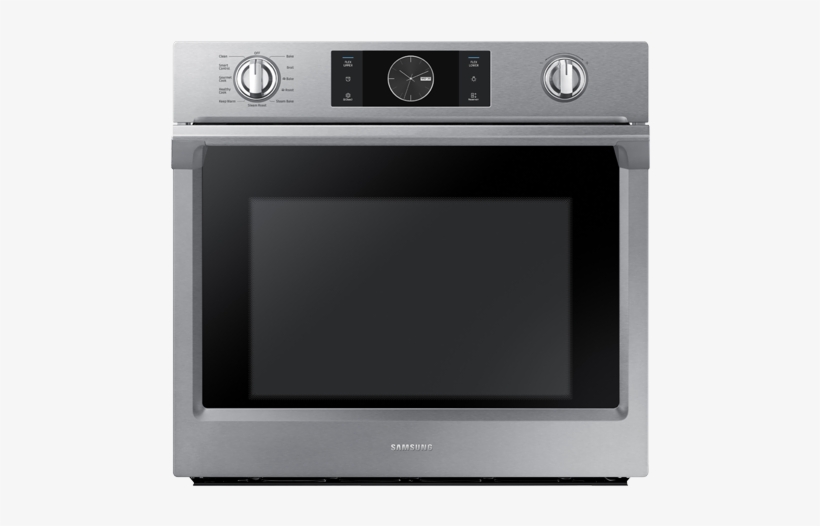 Image For Samsung Built In Convection And Self Cleaning - Samsung Built-in Single Wall Oven Nv51k7770sg, transparent png download