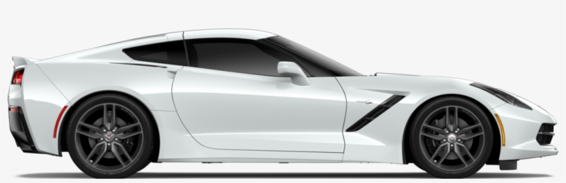 Corvette Sports Car Chevrolet - White Sports Car 2018, transparent png download