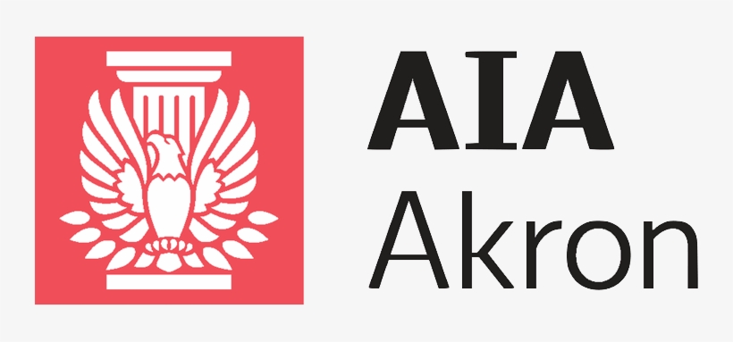 Cropped Aia Akron Logo No Background - American Institute Of Architects Logo Ohio, transparent png download