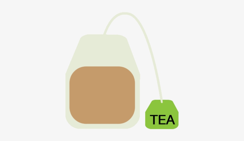 Herbal Teas For Pms - Tea Bag Illustration Png, transparent png download