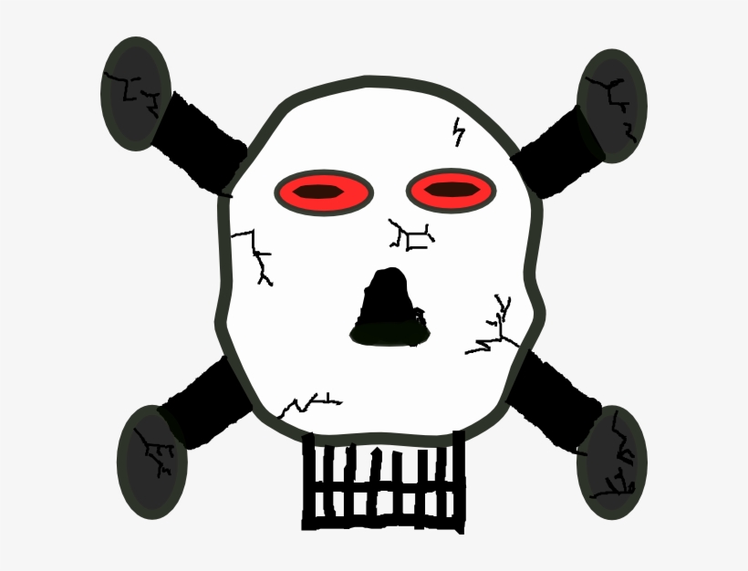 Cartoon Skull Hi - หัว กะโหลก ไค ว้ เลื่อน ไหว, transparent png download