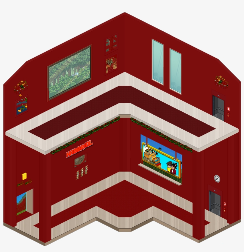 Recepção De Natal Habbo - Seattle Public Library, transparent png download