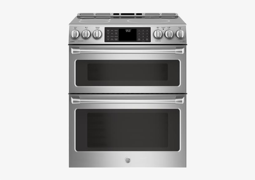 Ge Cafe™ Series 30" Slide-in Front Control Induction, transparent png download
