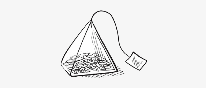 Pyram - Tea Bag Drawing Png, transparent png download