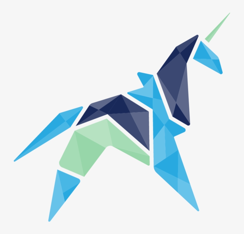 Unicorn Polygon - Better Than Unicorns Asheville, transparent png download