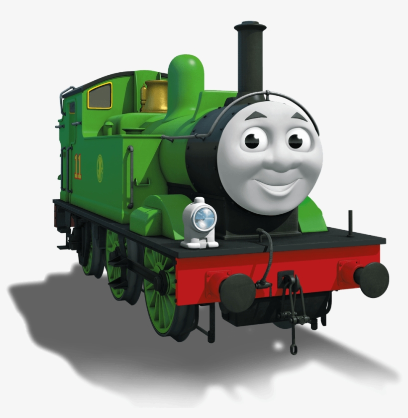 Olivercgipromo - Oliver The Green Engine, transparent png download