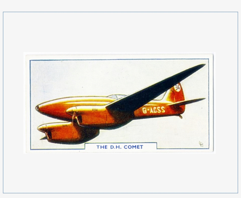 I Love The Train And Plane Art From Restoration Hardware, - De Havilland Comet, transparent png download