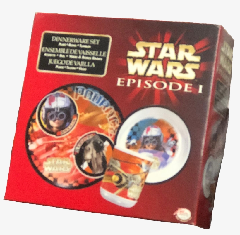Zak Designs, Star Wars - Star Wars Epiosode I 3 Piece Dinnerware Set - Podrace, transparent png download