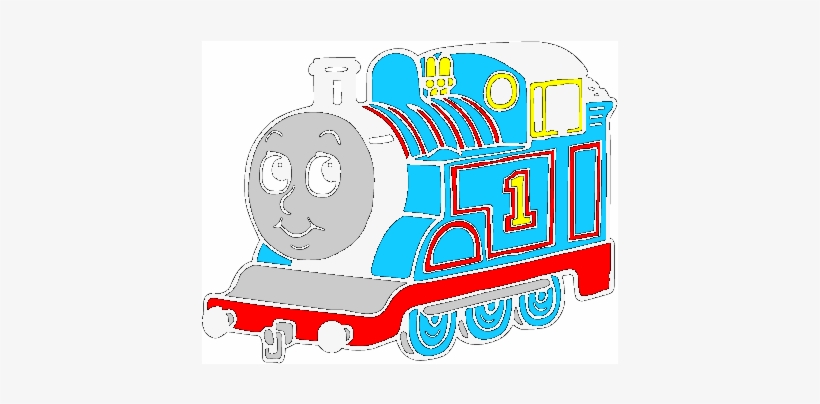Thomas The Train Silhouette, transparent png download