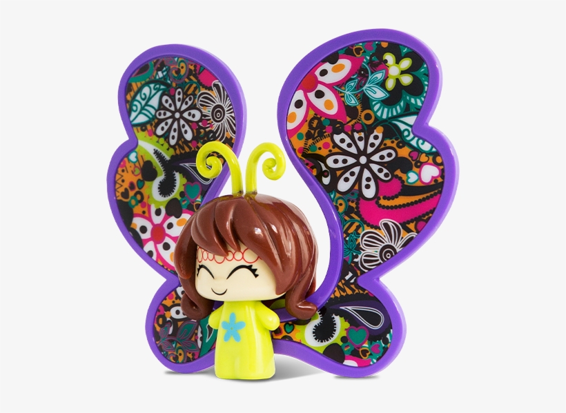 Be The Reason Someone Smiles - Snap Toys Lil' Butters Social Butterflies Collectible, transparent png download