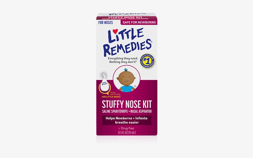 Little Remedies® Stuffy Nose Kit - Little Remedies Gas Drops, transparent png download