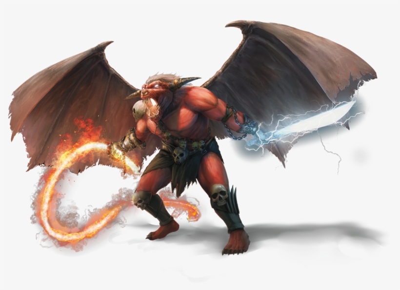 The D&d 5th Edition Monster Manual Is A Cornucopia - Balor Demon, transparent png download